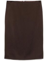 Tom Ford - Silk Pencil Skirt - Lyst