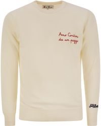 Mc2 Saint Barth - Amo Cortina Da Un Pezzo Sweater - Lyst