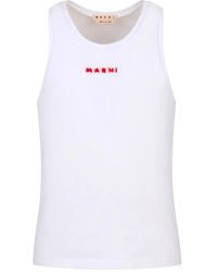 Marni - Bestickter Tanktop - Lyst