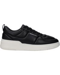 Ferragamo - Sneakers Lieve Man Leer Zwart - Lyst