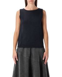 Our Legacy - Lounge Jersey Top With Laser-Cut Back - Lyst