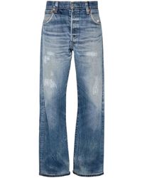 RE/DONE - Re / fait des jeans à taille haute - Lyst