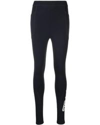 Stella McCartney - Leggins Estilo Scuba Con Logo - Lyst