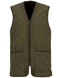 Barbour - Polarquilt Weste Coat Reißverschluss Liner - Lyst