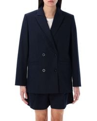 A.P.C. - Jacken blau - Lyst