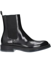 McQueen - Boots Chelsea Float Mens Leather Black - Lyst