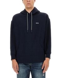 BOSS - Sweatshirt With Logo - Lyst