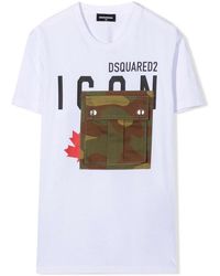 DSquared² - Relax Icon Maglietta - Lyst