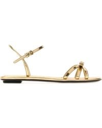 Prada - Solid Sandals - Lyst