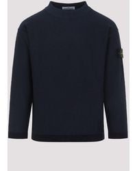 Stone Island - Round-Neck Knitwear - Lyst