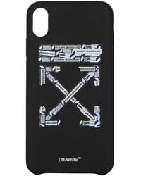 Off-White c/o Virgil Abloh - Off-weißes iPhone-Tür iPhone xs Max Männer PVC schwarz - Lyst