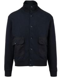 C.P. Company - C.P. Firmenpullover blau - Lyst