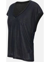 Dondup - Ultra fina camiseta modal en negro - Lyst