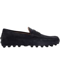 Tod's - Suede Mocasin Moccasins - Lyst