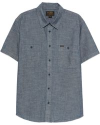 Filson - S/S Embroidered Chambray Shirt - Lyst