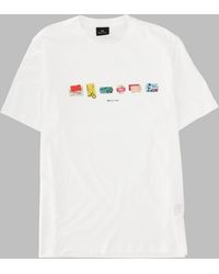 Paul Smith - T Shirt Con Stampa - Lyst