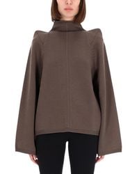 Rick Owens - Solid Turtle Neck Top - Lyst