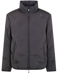 Emporio Armani - Nylon Short Down Jacket - Lyst