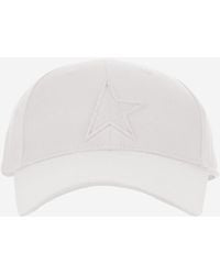 Golden Goose - Cotton Baseball Cap With Logo - Lyst