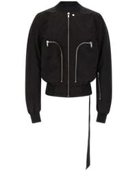 Rick Owens - Bomber Jacket Bauhaus Flight - Lyst
