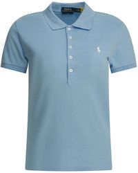 Polo Ralph Lauren - Slim Fit Stretch Polo Shirt With Logo - Lyst