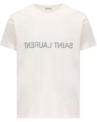 Saint Laurent - T-Shirts - Lyst