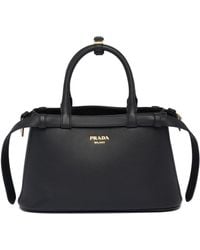 Prada - Small Belted Leather Two - Lyst