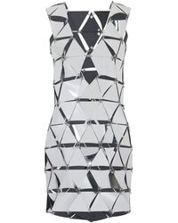 Rabanne - Assemblage Korte Jurk - Lyst