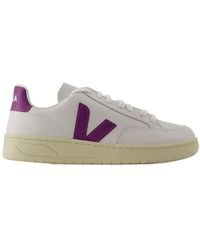 Veja - V 12 Sneakers Lederen Witte Kosmos - Lyst