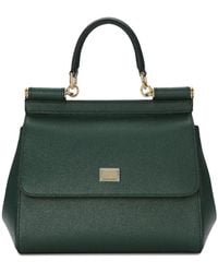 Dolce & Gabbana - Dolce & Gabbana Small Sicily Tote Bag - Lyst