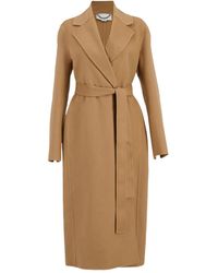 Stella McCartney - Wol Double Breasted Coat - Lyst
