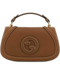 Gucci - Caramel Leather Blondie Shoulder Bag - Lyst