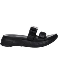 Givenchy - Ciabatte E Zoccoli Marshmallow Uomo Tessuto Nero - Lyst