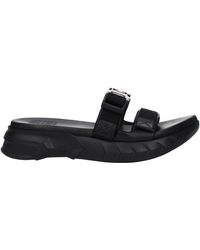 Givenchy - Slippers En Hoeven Marshmallow Man Stof Zwart - Lyst