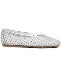 forte_forte - Strass Mesh Ballerina - Lyst