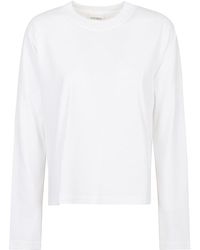 Closed - Gesloten Trui Van Biologisch Katoen Met Ronde Hals - Lyst