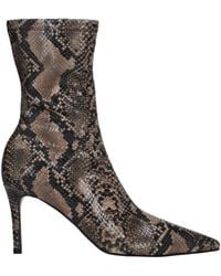 Stella McCartney - Stivaletti Donna Eco Pelle Marrone - Lyst