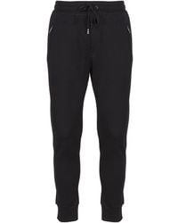Dolce & Gabbana - Schwarze Jogginghose Mit Logo - Lyst