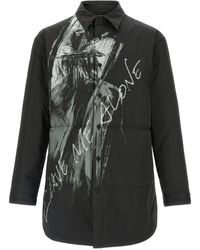 Yohji Yamamoto - Gewatteerd Overshirt - Lyst