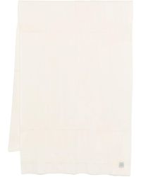 TOTEME - Wool Monogram Scarf - Lyst