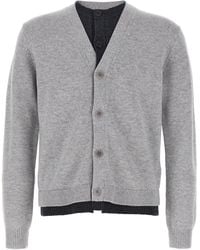 JW Anderson - 'Contrast Layered' Cardigan - Lyst