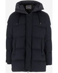 Herno - Seide und Kaschmir -Jacke gepolstert - Lyst