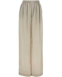 Balenciaga - Sand Cupro Pyjamas Pant - Lyst