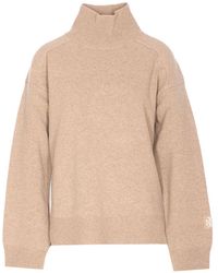 Tory Burch - Wool Turtleneck Sweater - Lyst