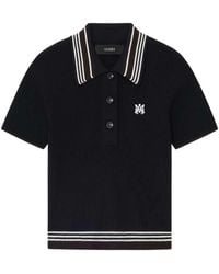 Amiri - Polo Shirt With Striped Detail - Lyst