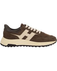 Hogan - Hyperlight Suede, Nubuck And Nappa Leather Trainers - Lyst