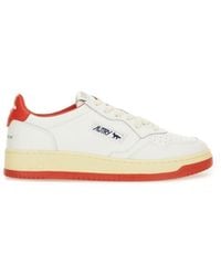 Autry X Maison Kitsune - Medialist Low Sneakers - Lyst