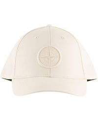 Stone Island - Cap With Embroidered Compass Logo - Lyst