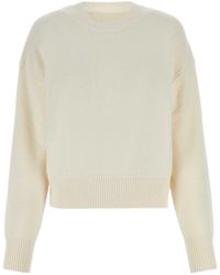 Givenchy - Ivory Cashmere Sweater - Lyst