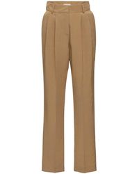 Magda Butrym - Tapered Trousers With Pleats - Lyst